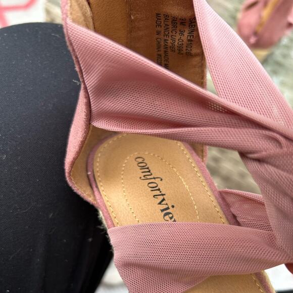 Blush Pink Sabine Espadrilles Women’s Size 9 - Picture 9 of 9